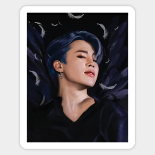 black swan jimin Sticker